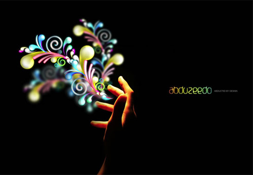 Swirl Mania in Illustrator & Photoshop - abduzeedo.com