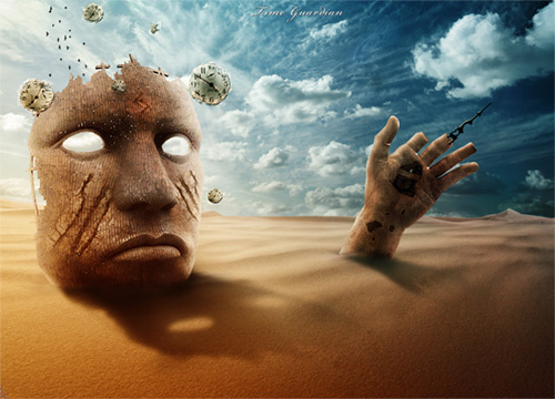 Design a Surreal Desert Scene in Photoshop - Ciursă Ionuţ