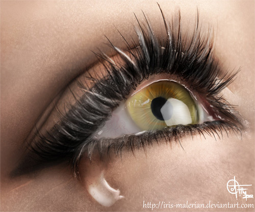 TUTORIAL -Paint a Realistic Eye in Photoshop - Iris Malerian