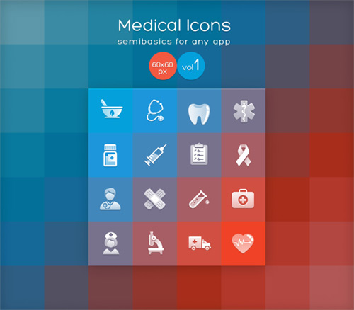 Medical Icons Set - pixeden.com