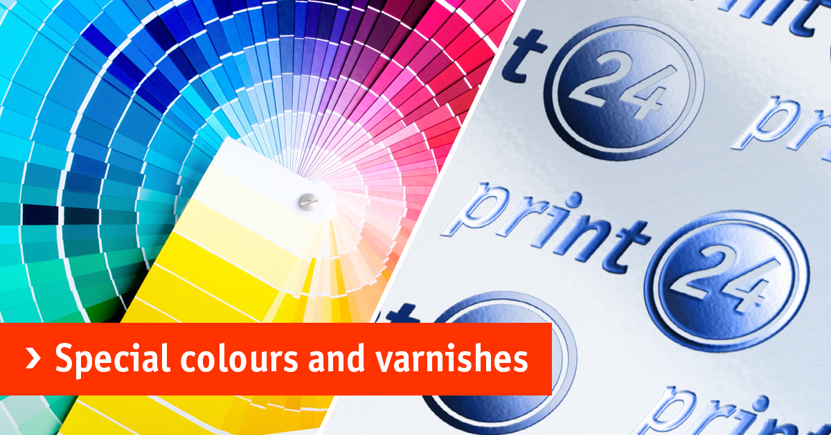 Special colours & varnishes in the printing industry