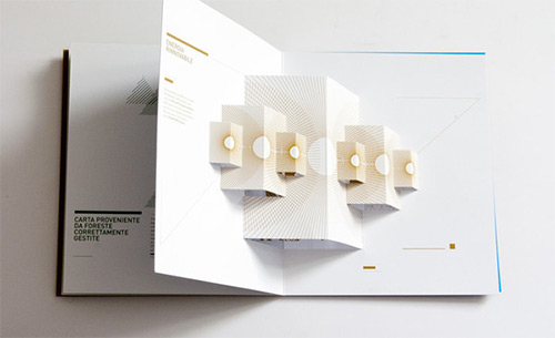 Buch mit 3D-Papier-Laserschnitt
