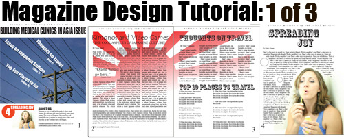 Magazine Design with InDesign Part 1 of 3 - Chad Neuman