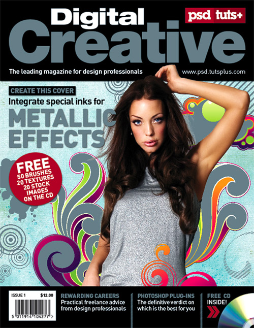 Create a Five-color Magazine Cover using a Spot Metallic - Mark Mayers