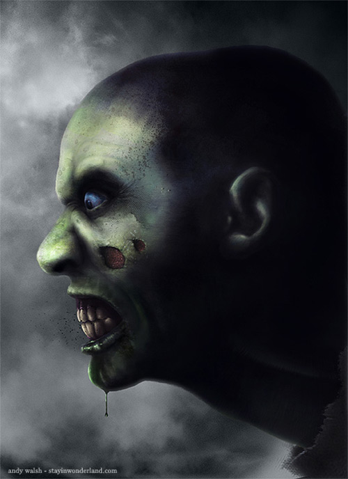 Zombie Portrait - Andy Walsh