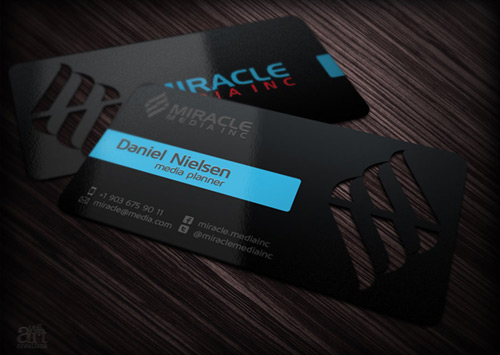 Business card for Miracle Media inc. - yuliusstar