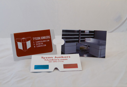 3D Business Cards - Tyson Junkers