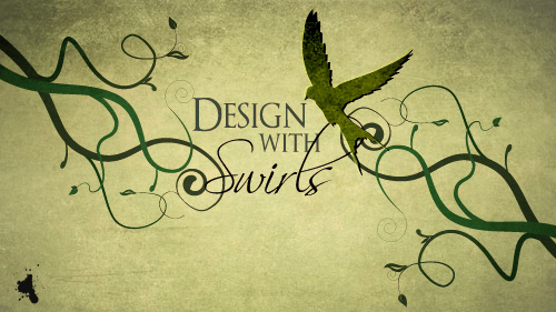 Design with Swirls and Flourishes - Andrew