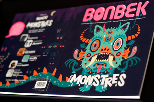 MONSTRES ! - BONBEK Magazine #4 - Seb NIARK1 FERAUT