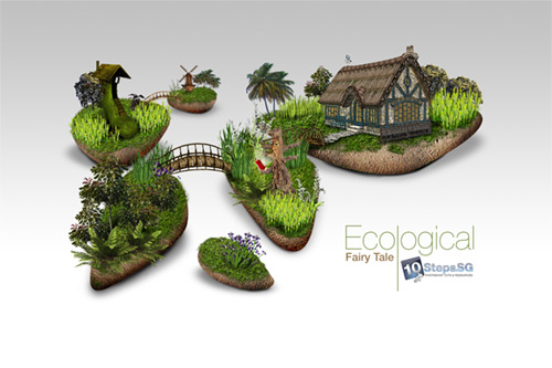 Creating an Ecological Fairy Tale Wallpaper - Aaron Chua