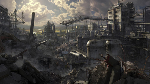 Apocalyptic Destruction City In Ruins - Anonymous