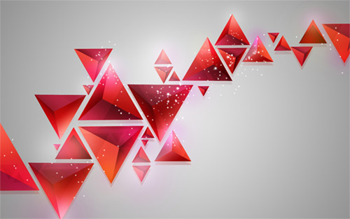 How to Create Contemporary Abstract Background of Geometric Shapes in Adobe Photoshop CS6 - adobetutorialz.com