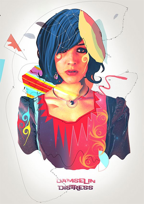 Create a Colorful Retro Poster in Photoshop and Illustrator - Niranth M