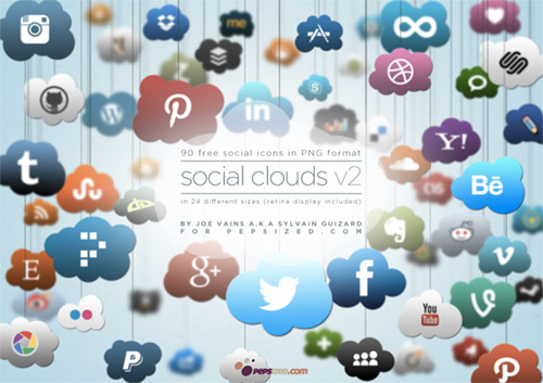 90 Social Clouds v2 - Joe Vains