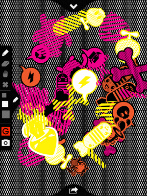 Screenshot eines „Granimator“-Musters