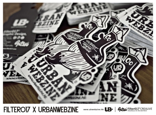 UrbanWebzine Sticker - Filter017