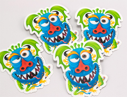 Creative Monster Stickers - Glitschka Studios
