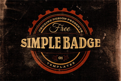 3 Free Simple Badge Templates v.1 - dealjumbo.com