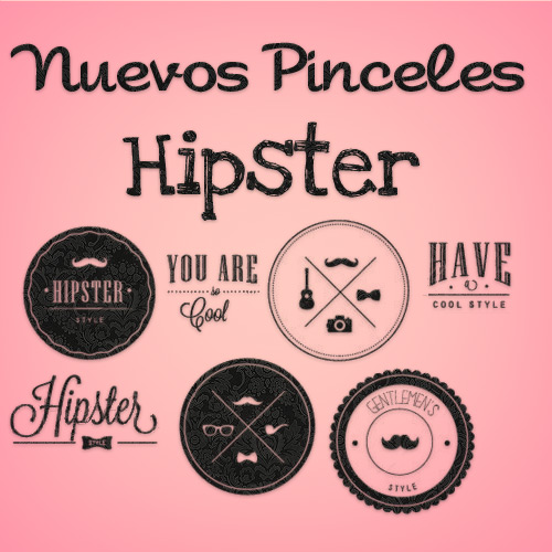 Nuevos Brushes Hipsters :3 - AnnaTutorials